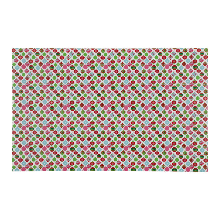 PatternPly® Full Coverage Retro Christmas Ornaments