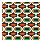 PatternPly® Scattered Retro Halloween Teardrop Trio sheet showing the pattern