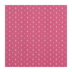 PatternPly® Full Coverage Retro Pink Snowflakes sheet showing the pattern