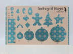 PatternPly® Transparent Retro Snowflakes product photo 3