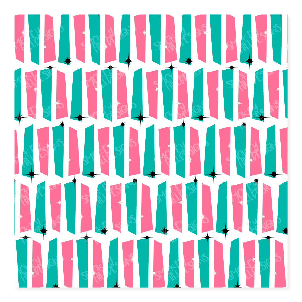 PatternPly® Scattered Rockabilly Geometric
