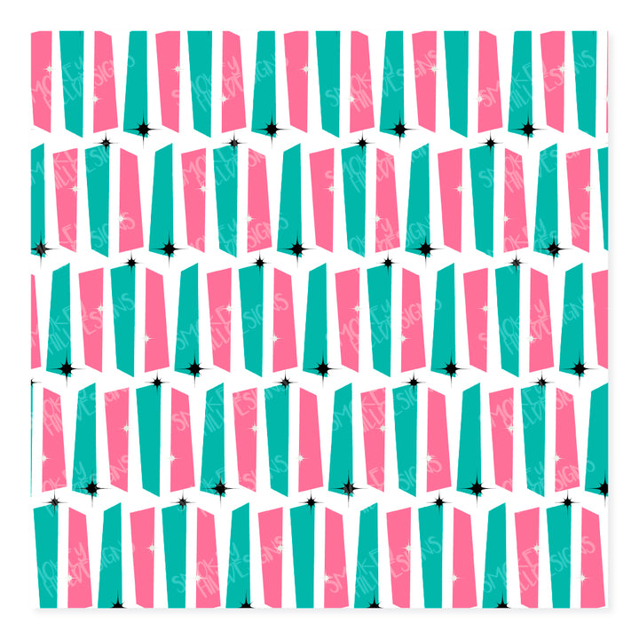 PatternPly® Scattered Rockabilly Geometric