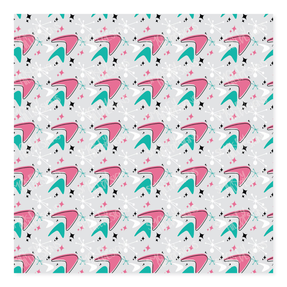 PatternPly® Scattered Rockabilly Swoops