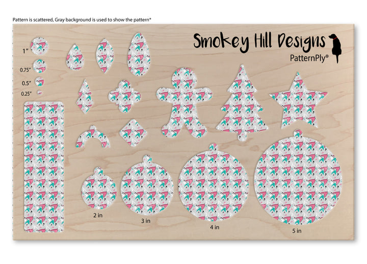 PatternPly® Scattered Rockabilly Swoops