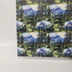 PatternPly® Full Coverage Rocky Mountain Forest sheet showing the pattern