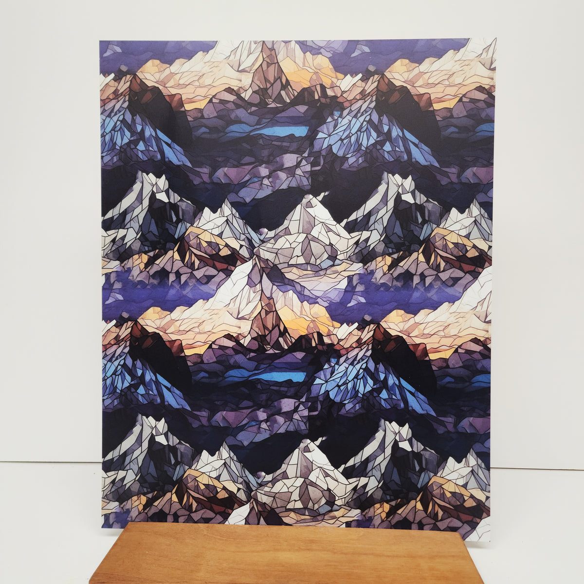 PatternPly® 19x24" Rocky Mountains XL Scale sheet showing the pattern