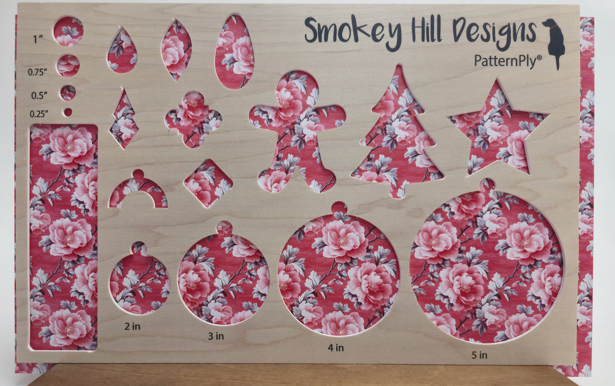 PatternPly® Full Coverage Rococo Pink Floral LARGE product photo 2