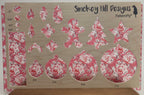 PatternPly® Transparent Rococo Pink Floral LARGE product photo 3