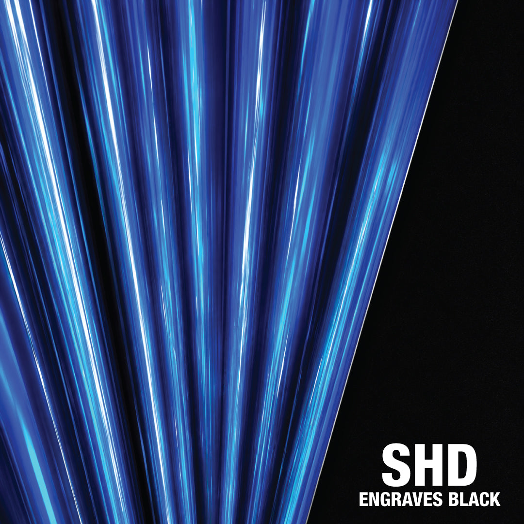Blue Holographic SmokeHide™ Leatherette