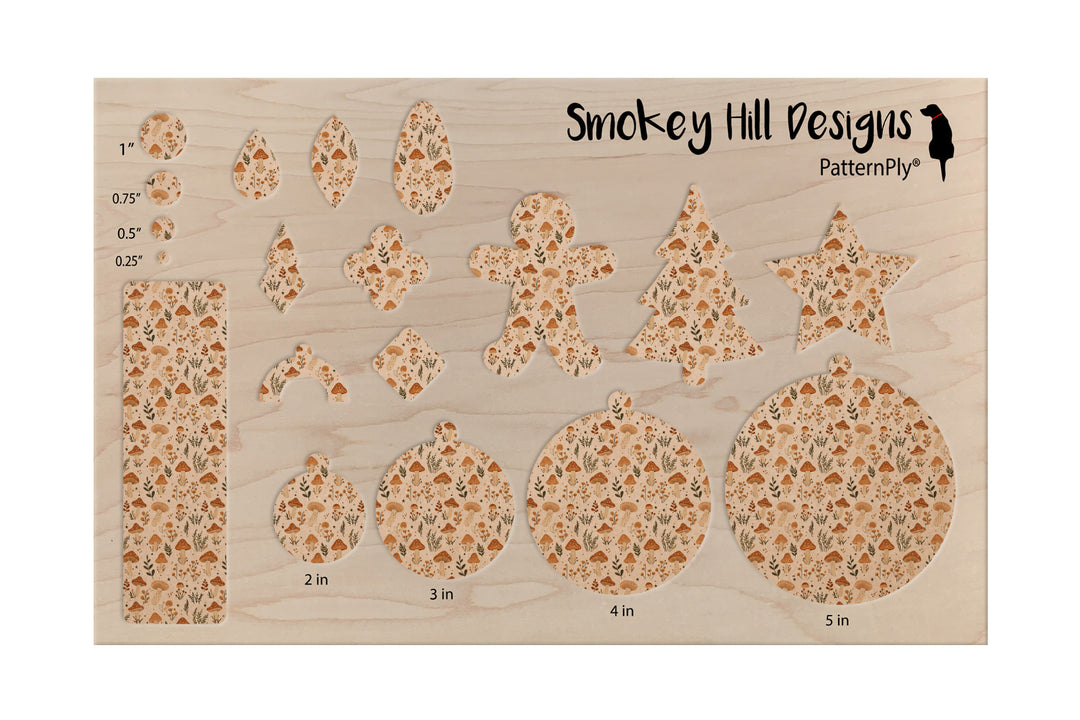 PatternPly® Naturals Rustic Mushrooms