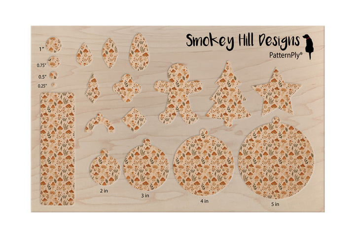 PatternPly® Naturals Rustic Mushrooms