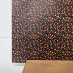 PatternPly® Full Coverage Micro Red, Yellow, Green Marijuana Leaves sheet showing the pattern