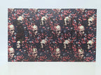 PatternPly® Transparent Skulls and Mistletoe LARGE sheet showing the pattern