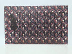 PatternPly® Transparent Skulls and Mistletoe sheet showing the pattern