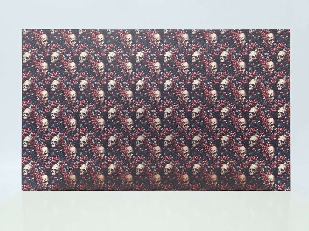 PatternPly® Transparent Skulls and Mistletoe product photo 2