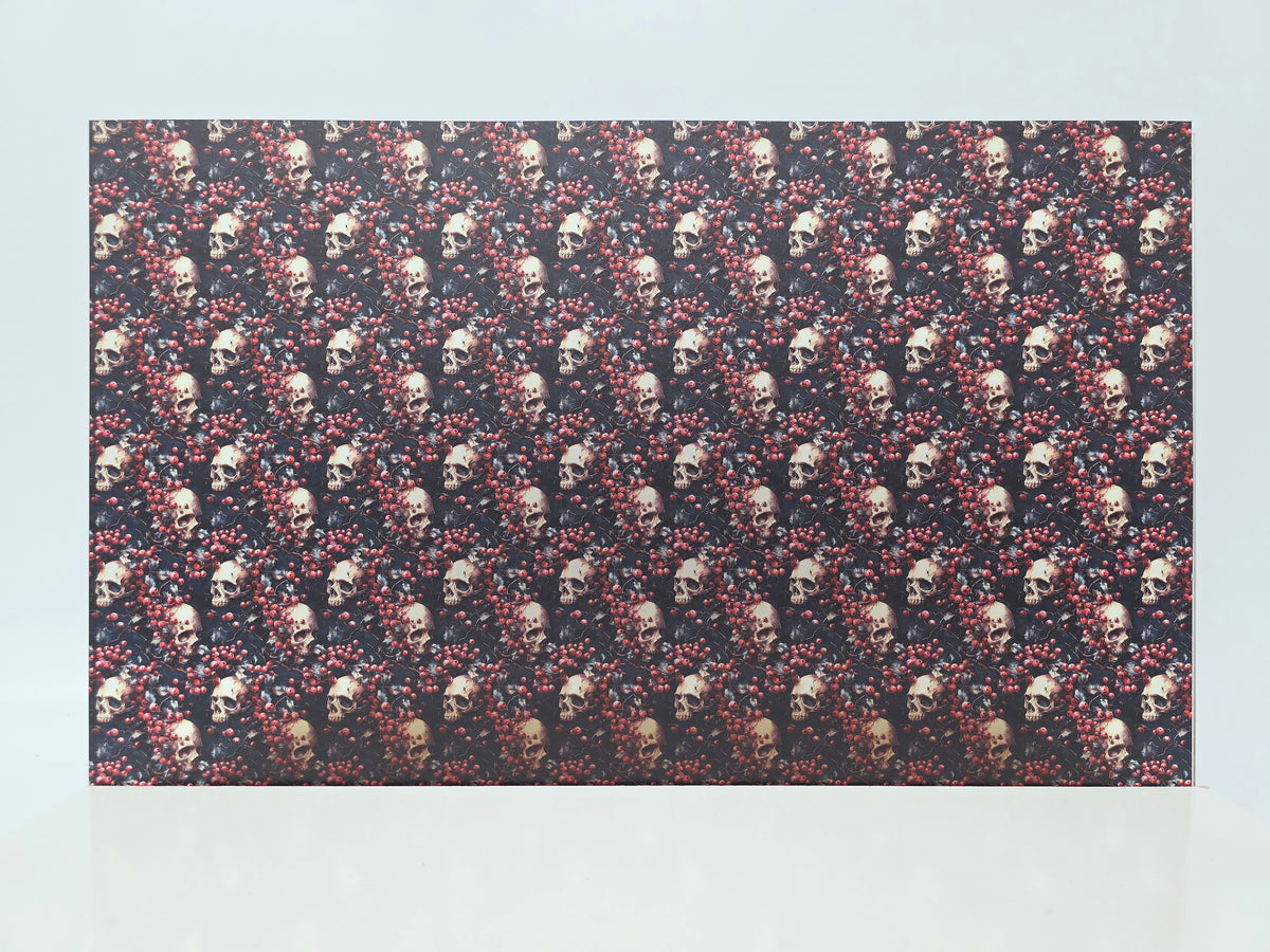 PatternPly® Transparent Skulls and Mistletoe product photo 2