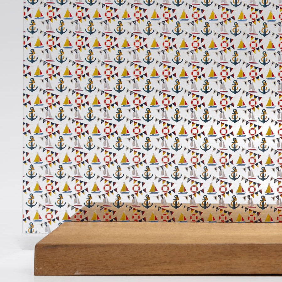 PatternPly® Scattered Nautical Icons sheet showing the pattern