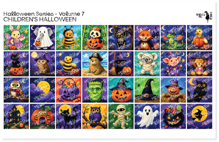 PatternPly® Full Coverage Halloween Series Volume 7 Children's Halloween Sampler
