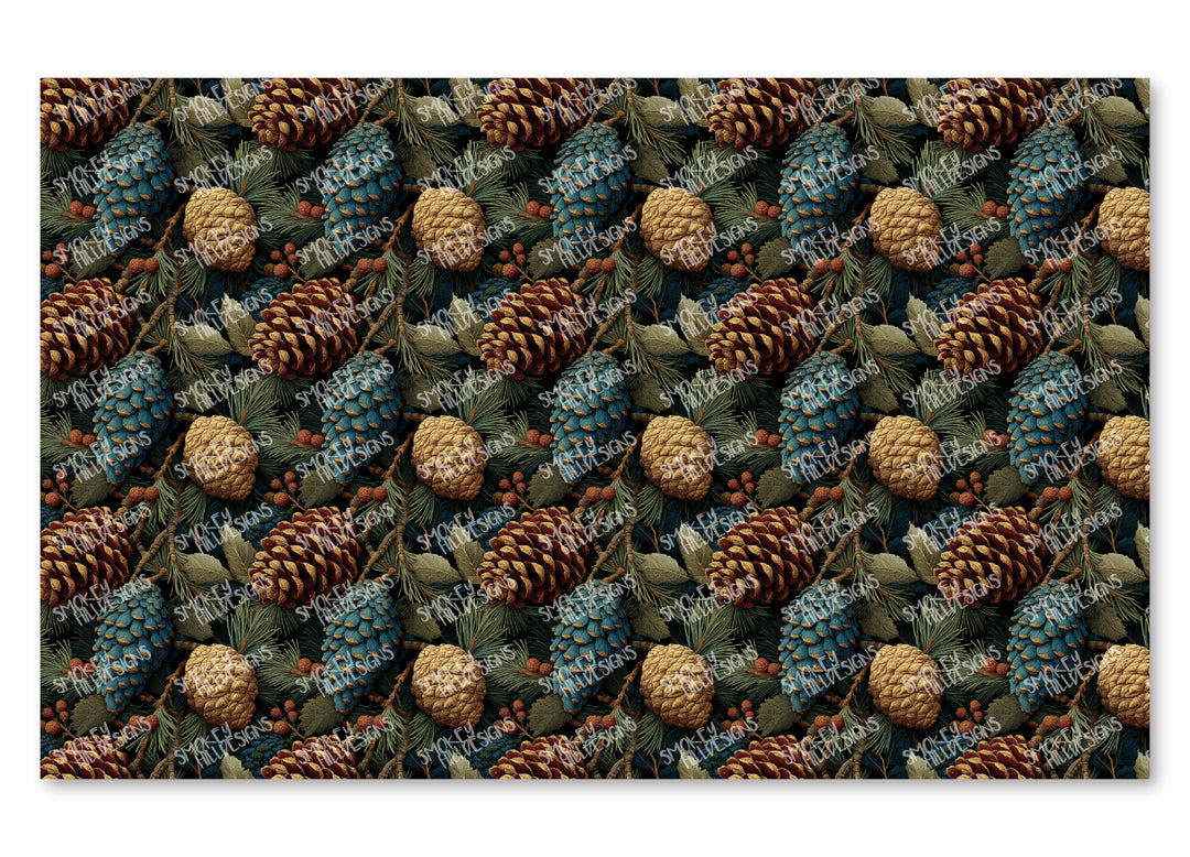 PatternPly® Full Coverage Sapphire Pine