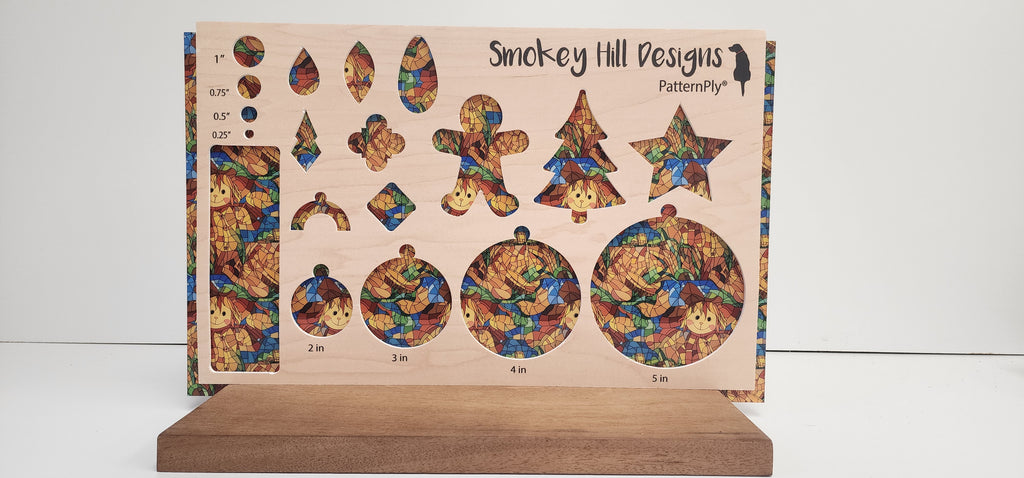 PatternPly® Full Coverage Stained Glass Scarecrow product photo 2