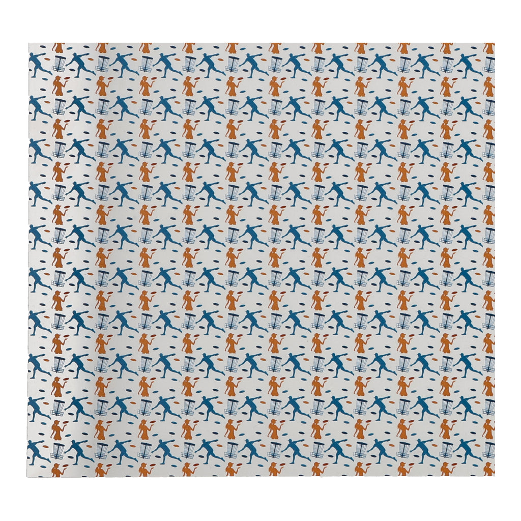 PatternPly® Scattered Disc Golf sheet showing the pattern