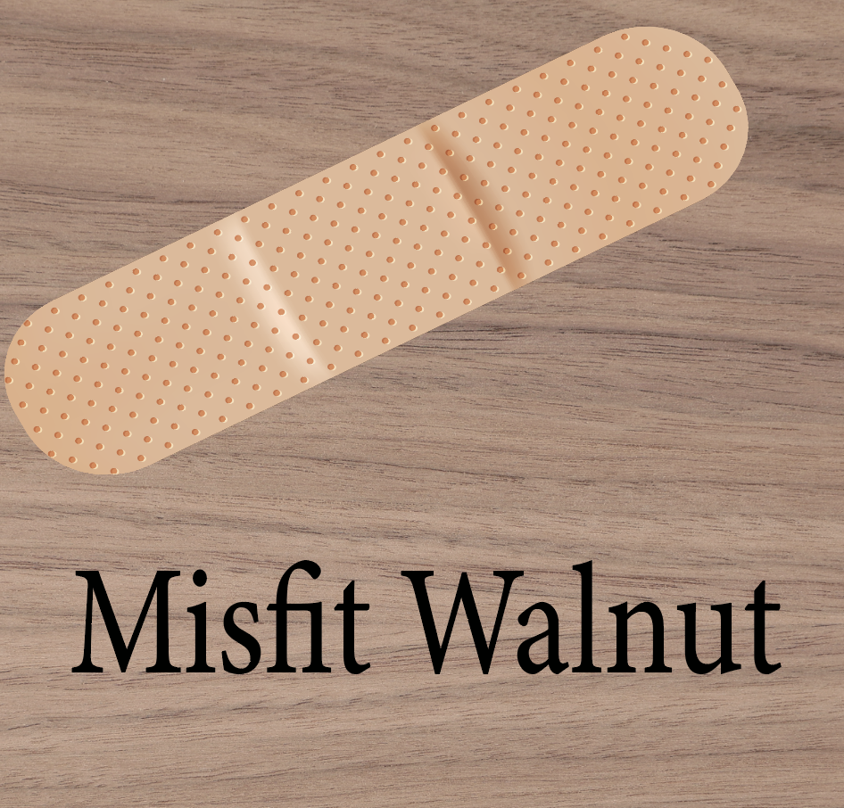 Misfit 1/16” Walnut Plywood