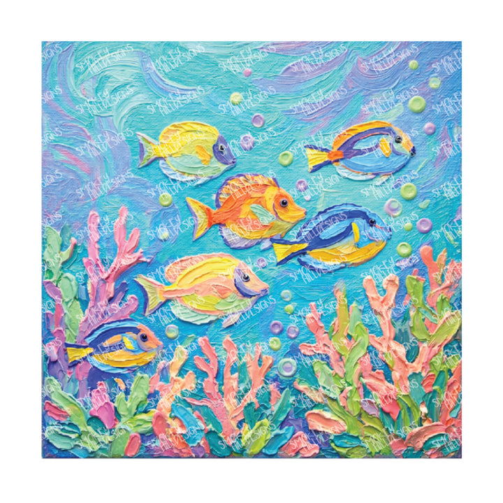 PatternPly® Full Coverage Sea Life Series Volume 1 Pastel Sea Life Series 24