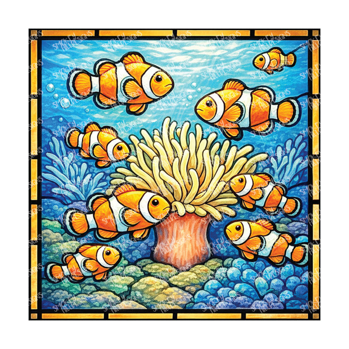 PatternPly® Transparent Sea Life Series Volume 2 Vibrant Sea Life Series 11