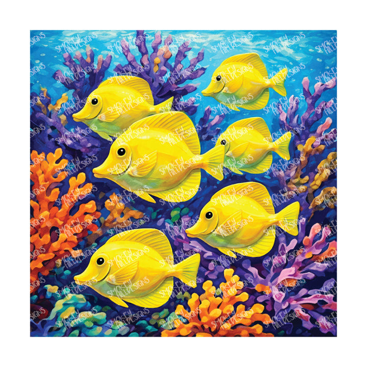 PatternPly® Transparent Sea Life Series Volume 2 Vibrant Sea Life Series 5