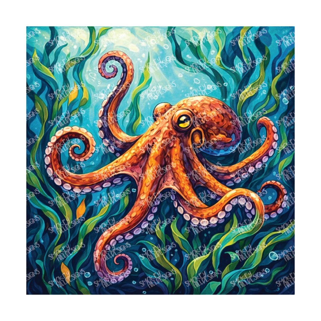 PatternPly® Transparent Sea Life Series Volume 2 Vibrant Sea Life Series 6