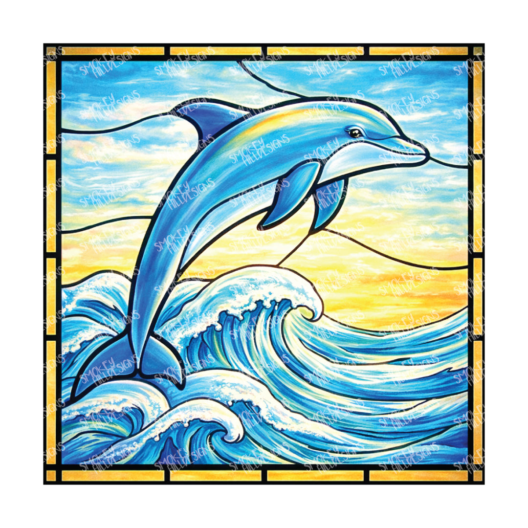 PatternPly® Full Coverage Sea Life Series Volume 2 Vibrant Sea Life Series 9 art scene artwork