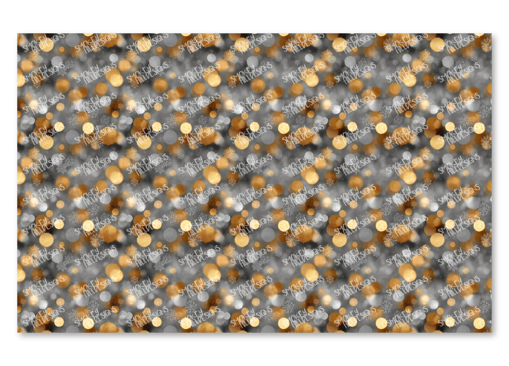 PatternPly® Transparent Silver and Gold Snow Bokeh product photo 4
