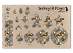PatternPly® Full Coverage Silver and Gold Snow Bokeh product photo 3