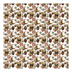 PatternPly® Scattered Skulls and Cogs sheet showing the pattern