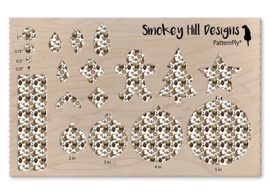 PatternPly® Scattered Skulls and Cogs product photo 3