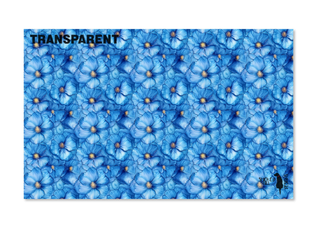PatternPly® Transparent Sky Blue Floral product photo 2