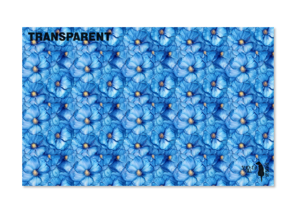 PatternPly® Transparent Sky Blue Floral product photo 2