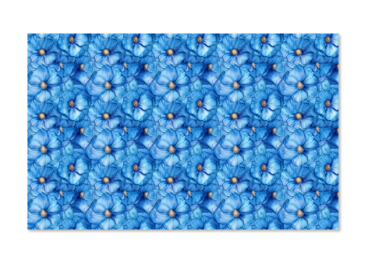 PatternPly® Full Coverage Sky Blue Floral