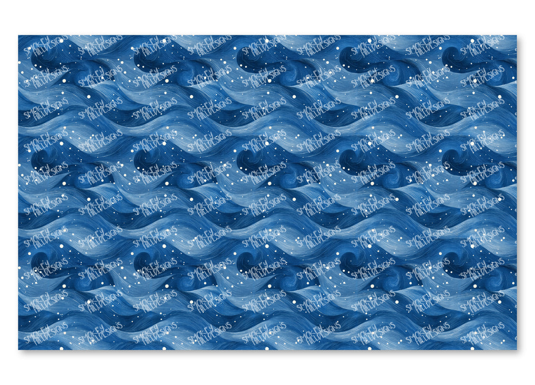 PatternPly® Transparent Snow Waves
