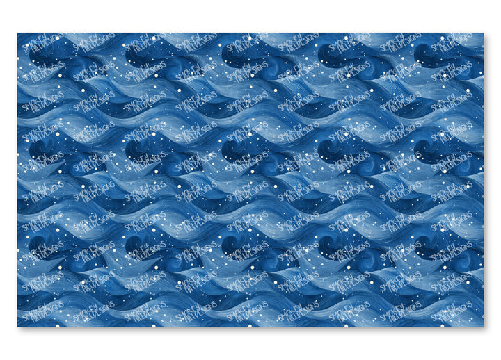 PatternPly® Full Coverage Snow Waves