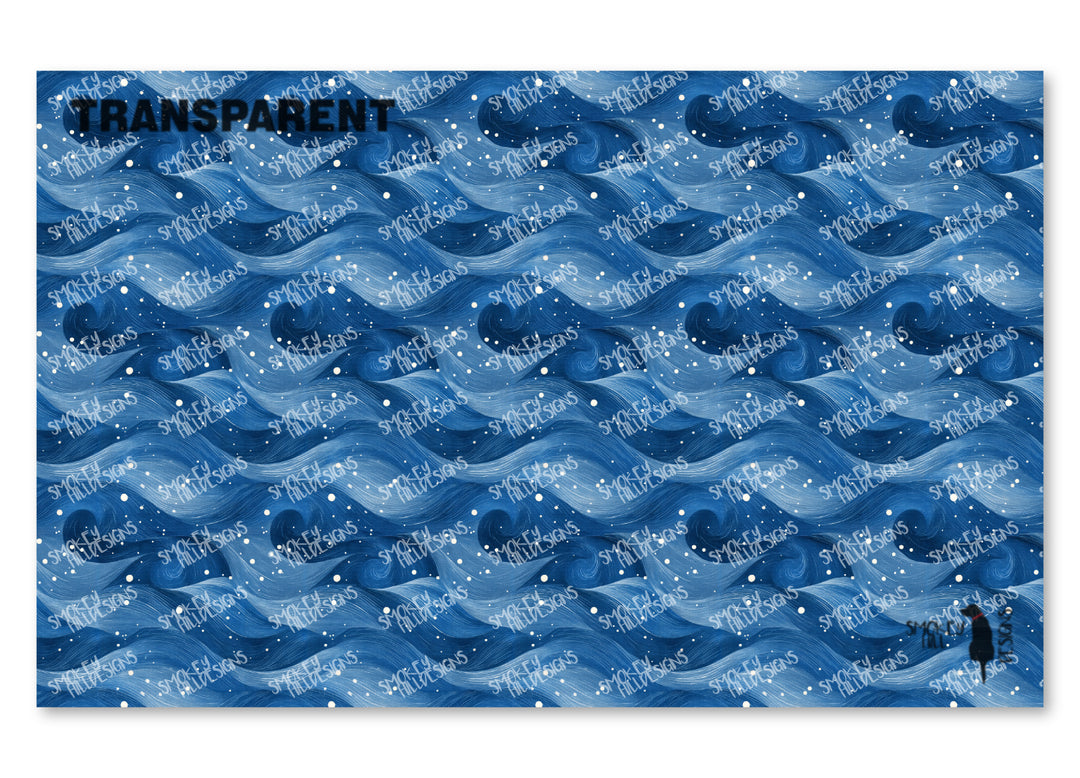 PatternPly® Transparent Snow Waves