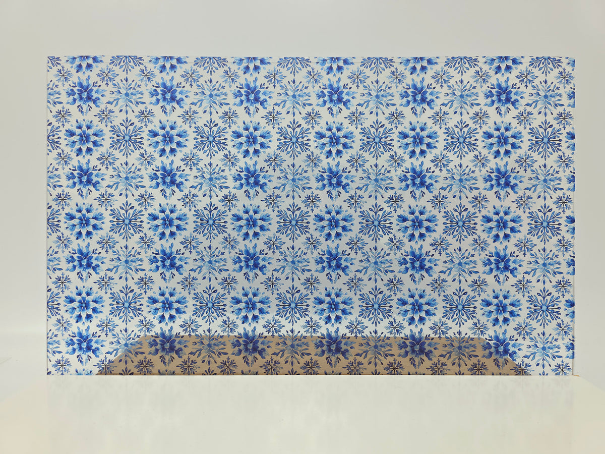PatternPly® Transparent Chinoiserie Snowflakes product photo 2