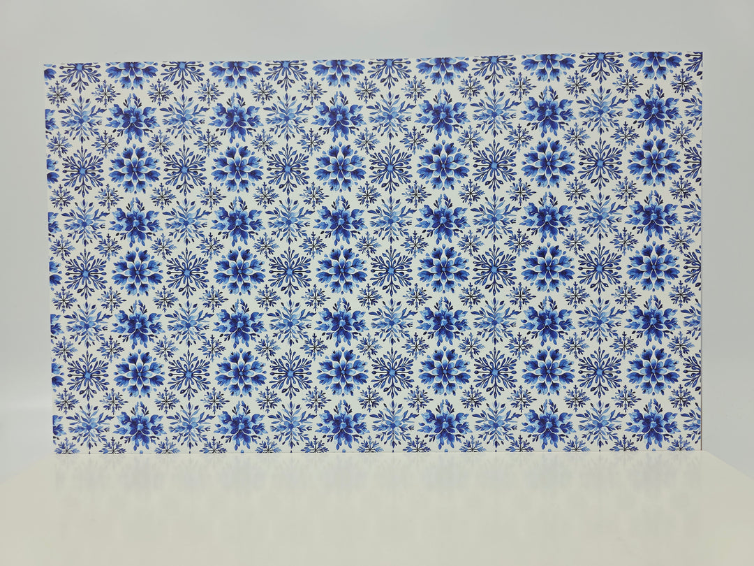 PatternPly® Full Coverage Chinoiserie Snowflakes