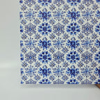 PatternPly® Full Coverage Chinoiserie Snowflakes sheet showing the pattern