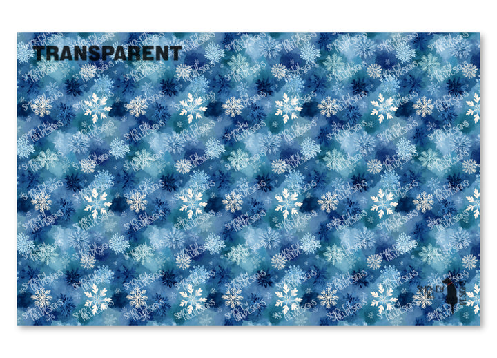 PatternPly® Transparent Snowstorm