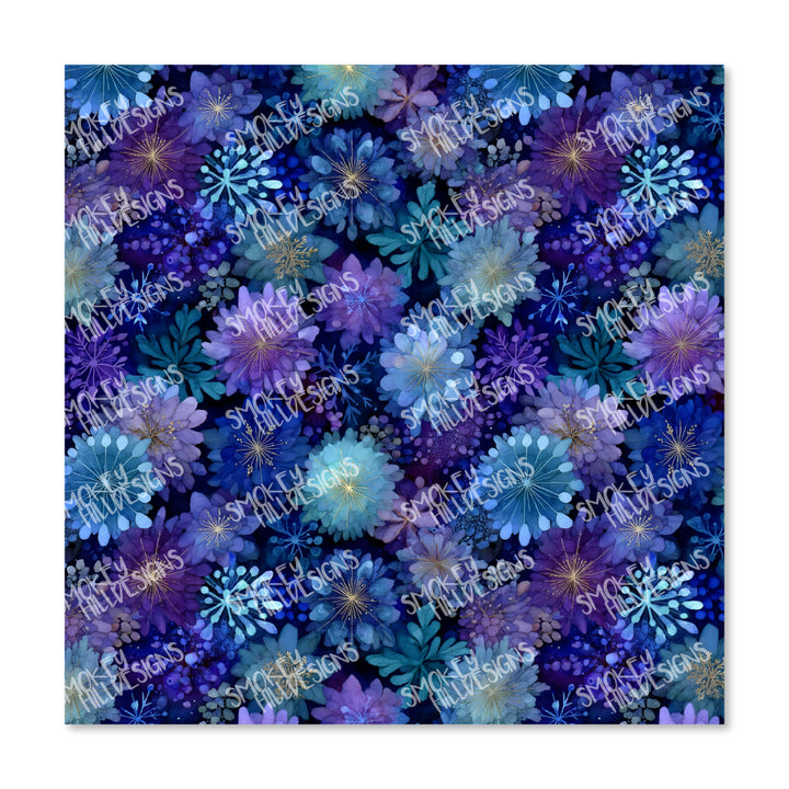 PatternPly® Full Coverage Snowy Blooms