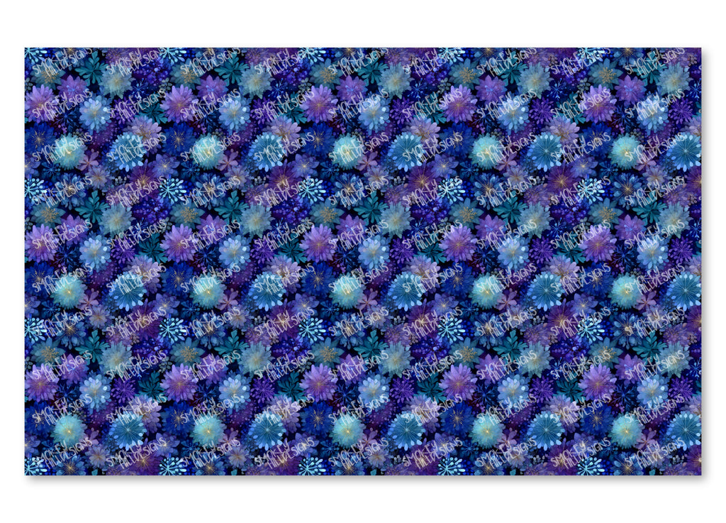 PatternPly® Full Coverage Snowy Blooms product photo 2