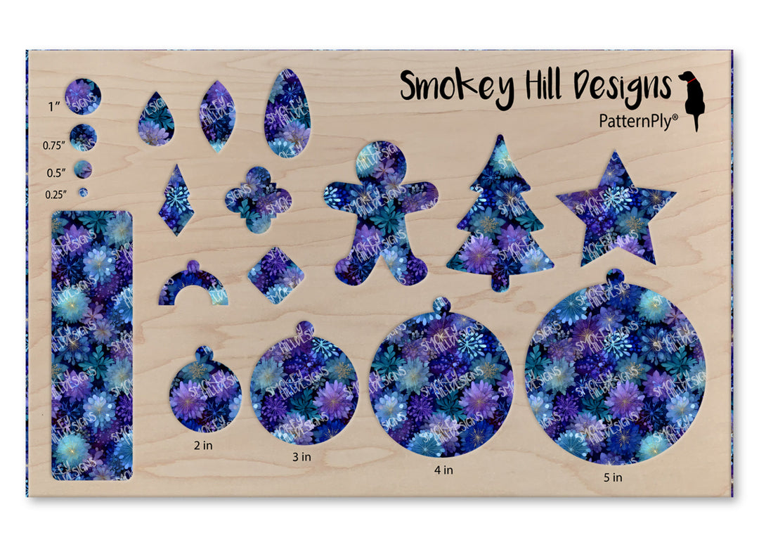PatternPly® Full Coverage Snowy Blooms