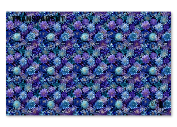 PatternPly® Transparent Snowy Blooms