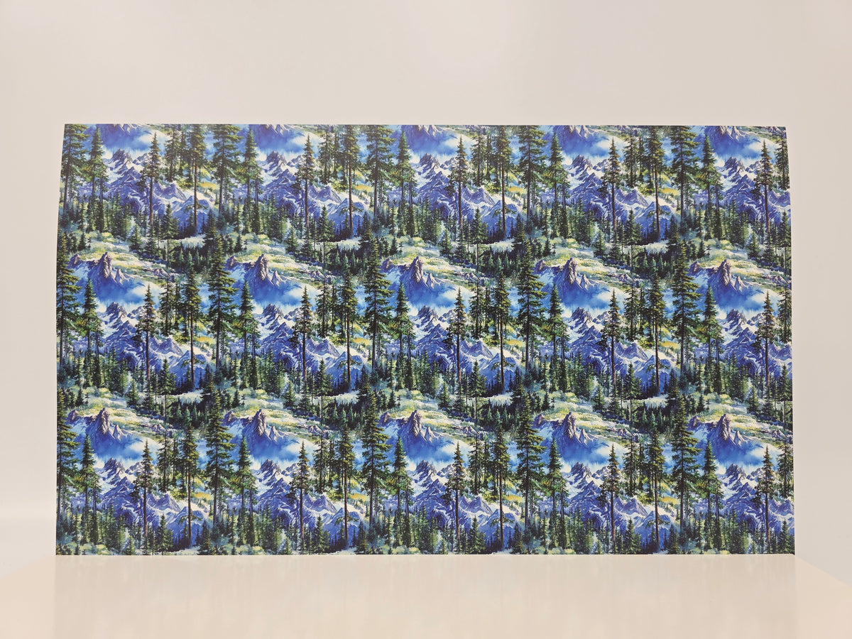 PatternPly® Full Coverage Snowy Mountain Forest product photo 2